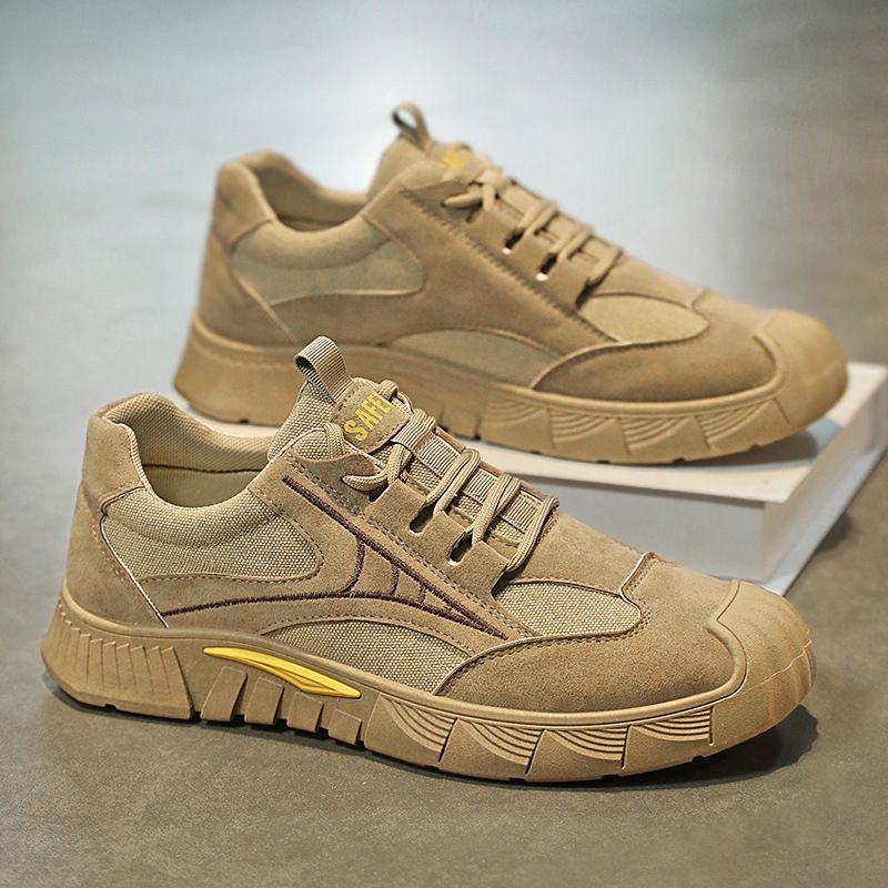 Atmungsaktive Herren-Freizeitschuhe aus Wildleder zum Schnüren 2