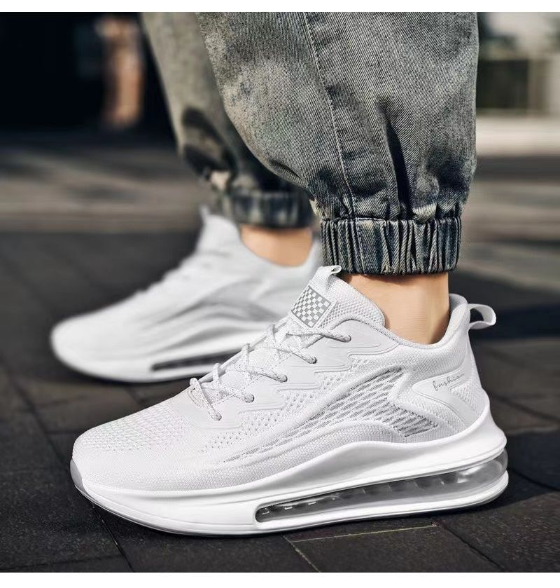 Atmungsaktive gedämpfte Herren-Laufschuhe aus Mesh detail 12