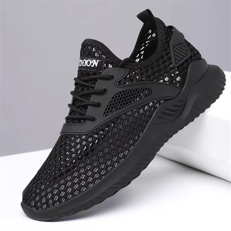 Atmungsaktive, leichte Herren-Sneaker mit Schnürung 2