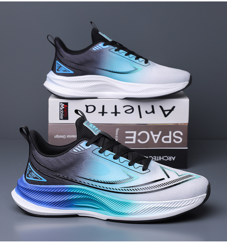 Scarpe da corsa leggere e traspiranti in mesh da uomo detail 7