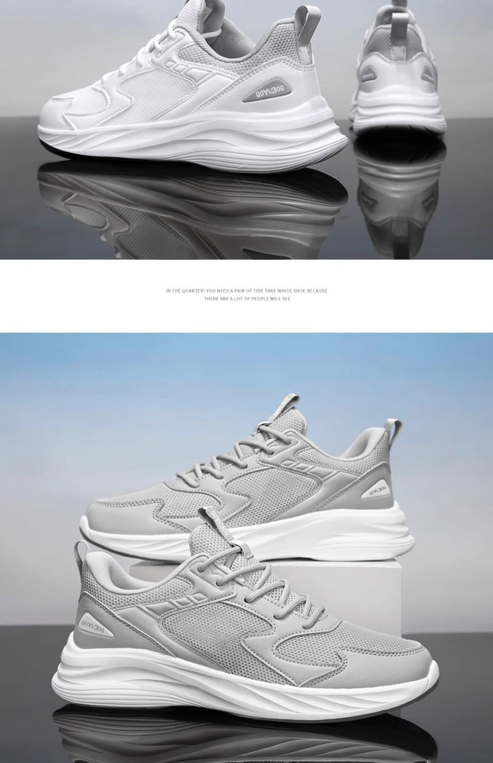 Unisex atmungsaktive gedämpfte Laufschuhe aus Mesh detail 10