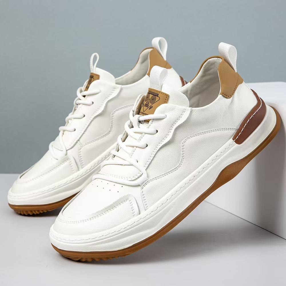 Scarpe casual da uomo stringate antiscivolo 5