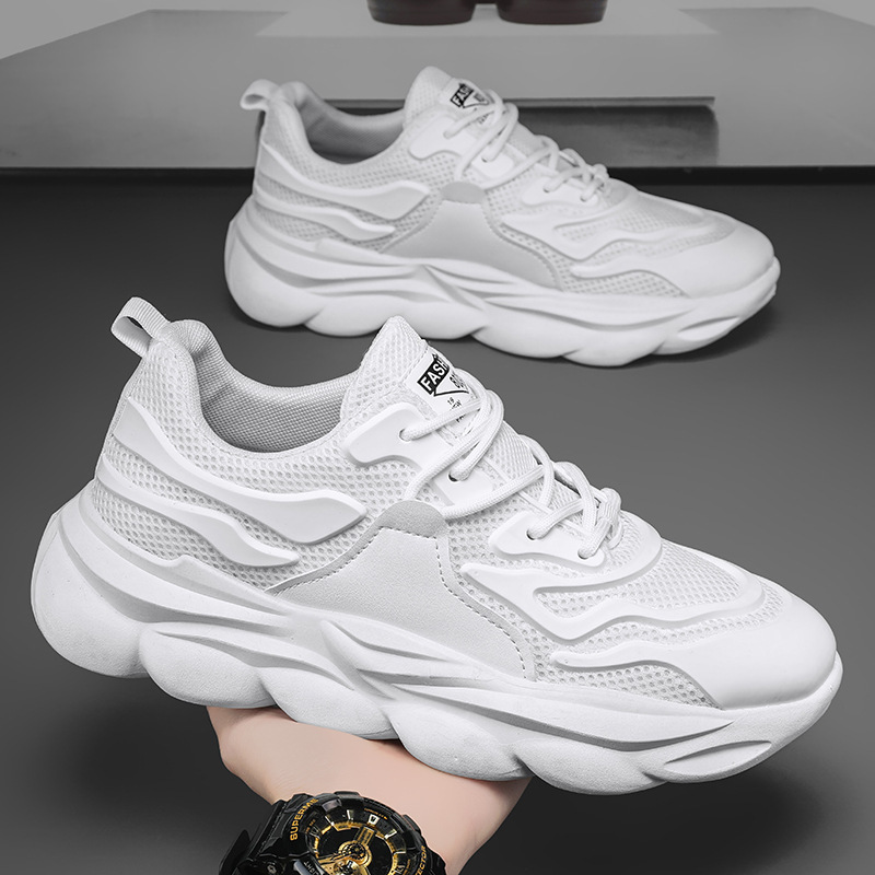 Men's Breathable Cushioned Platform Casual Shoes 4