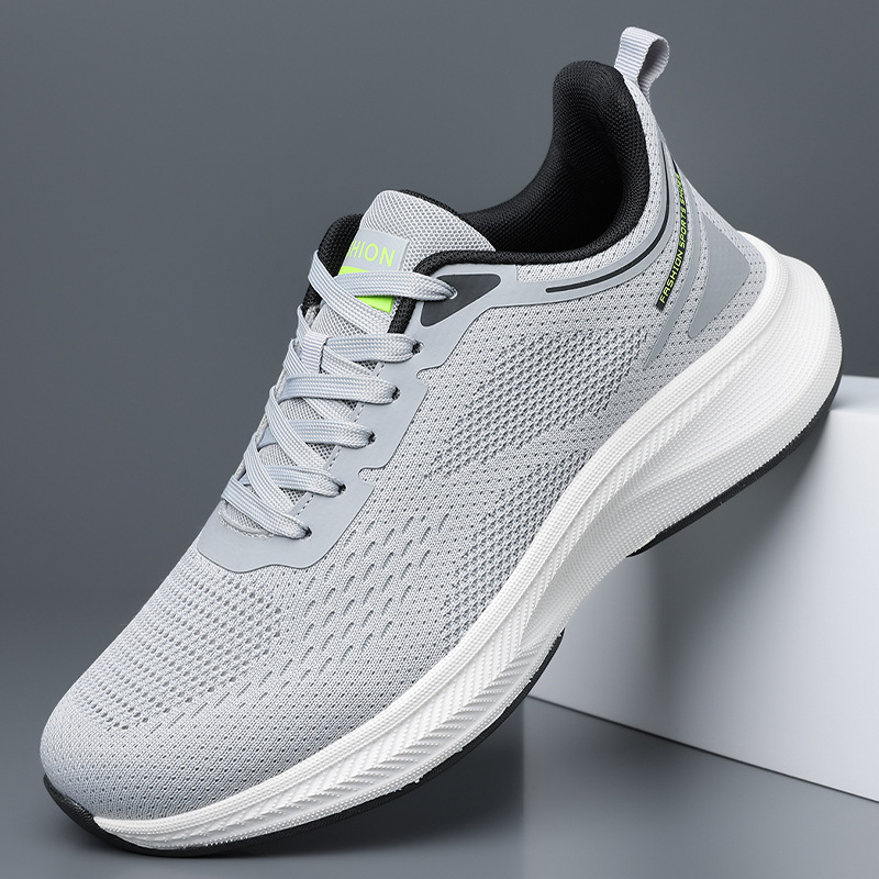 Lichte en ademende mesh hardloopschoenen voor heren 4
