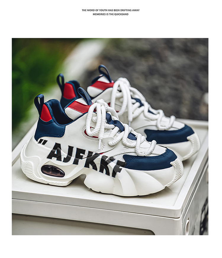 Zapatillas de deporte casuales para hombre con plataforma chunky detail 7