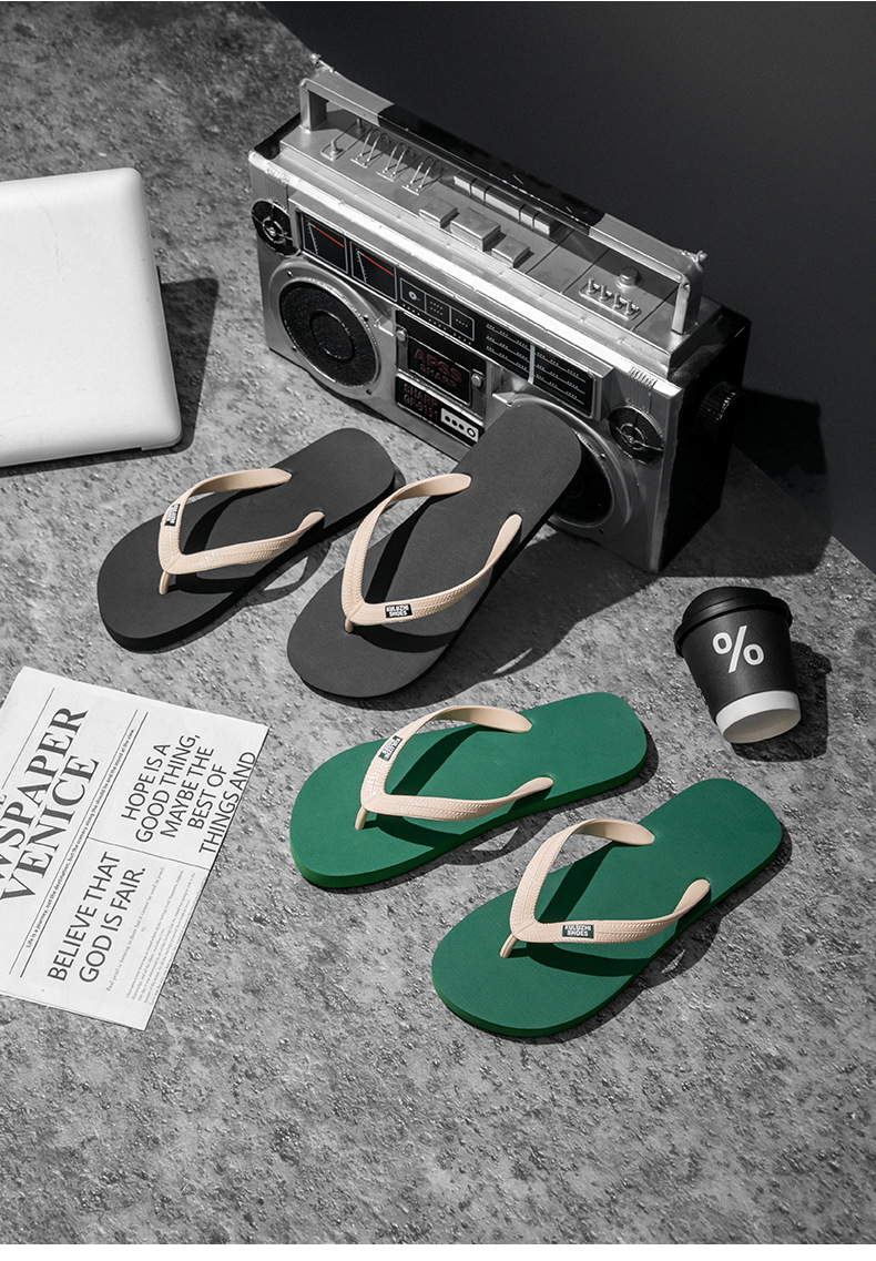 Unisex Lightweight Waterproof Slip-On Flip-Flops detail 11