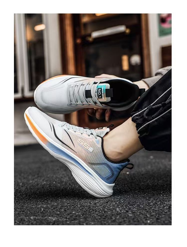 Atmungsaktive gedämpfte Laufschuhe für Herren detail 2