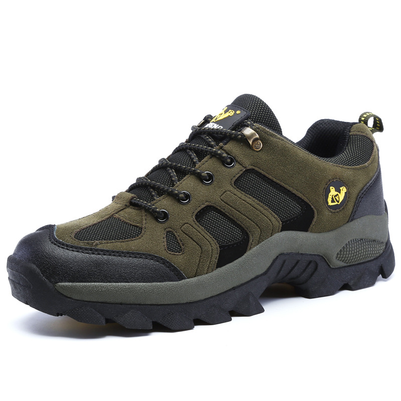 Scarpe sportive outdoor unisex traspiranti e antiscivolo stringate 4