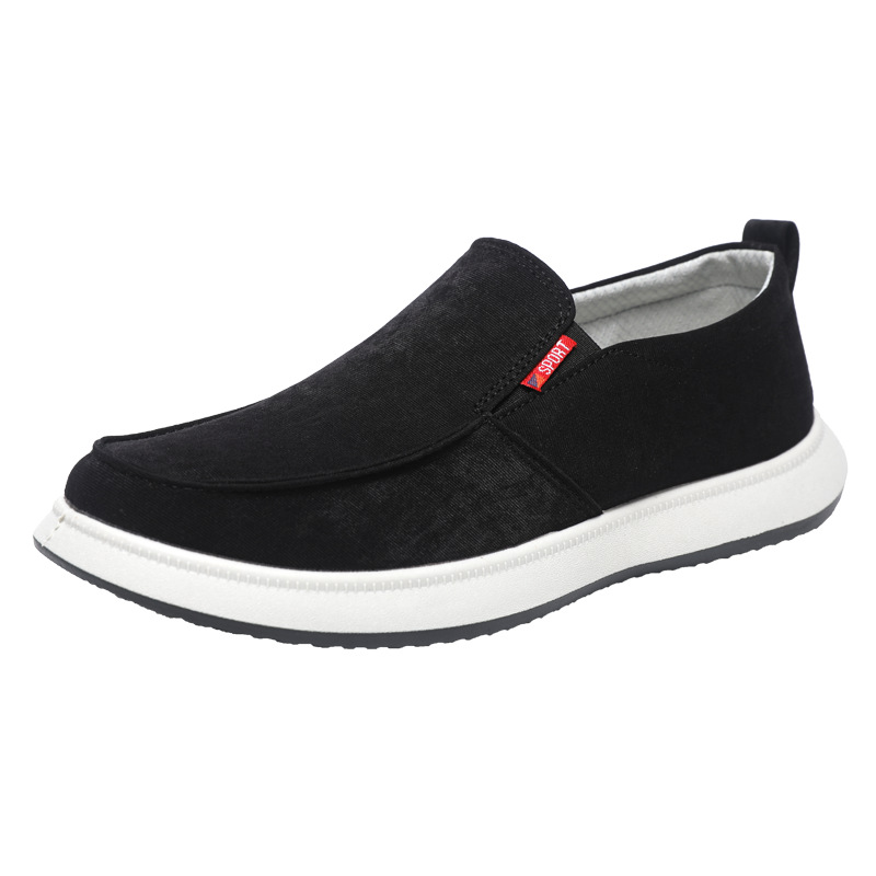 Men's Breathable Canvas Slip-On Casual Shoes 6