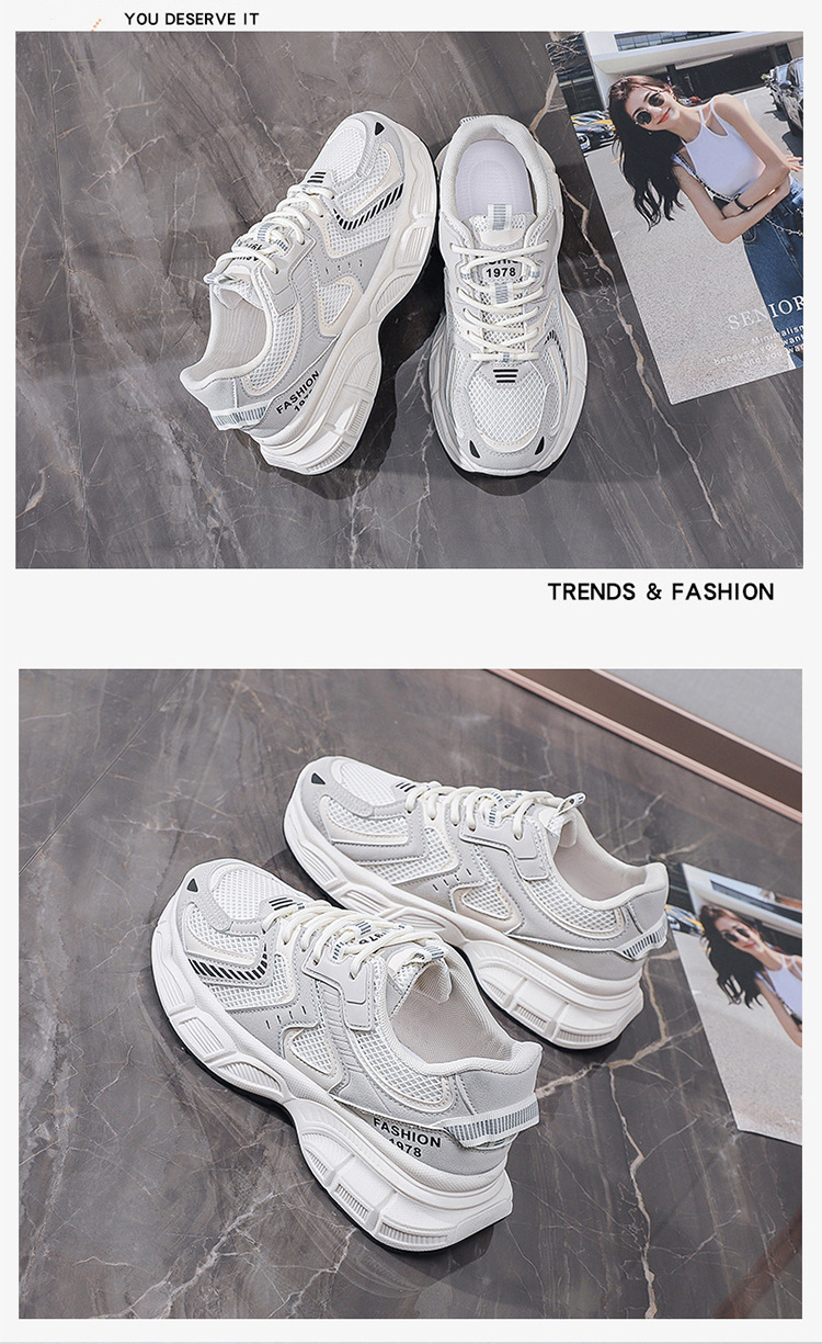Sneakers chunky da donna traspiranti e ammortizzate detail 10