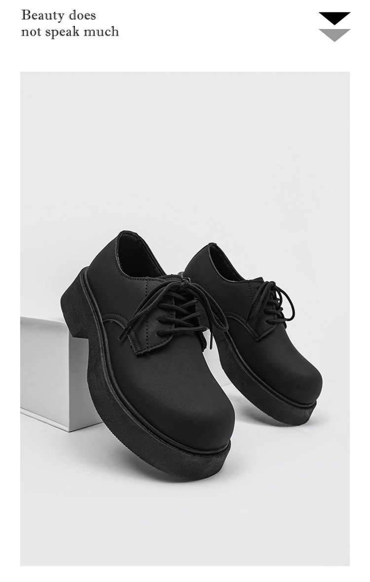 Women's Platform Lace-Up Casual Shoes detail 3