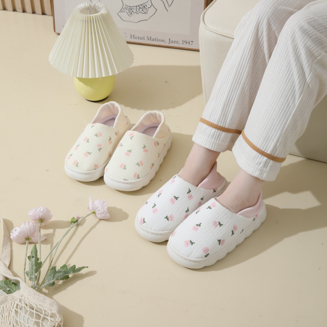 Pantuflas Cómodas de Mujer con Suela Suave y Fáciles de Poner 5