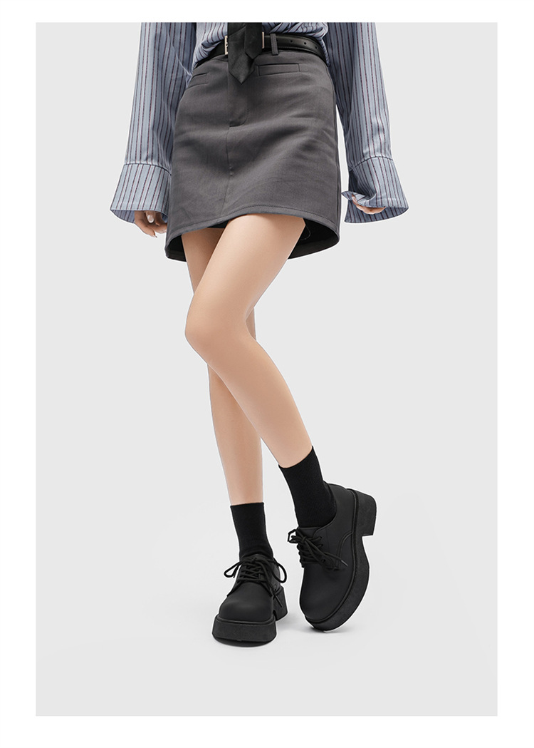 Women's Platform Lace-Up Casual Shoes detail 4
