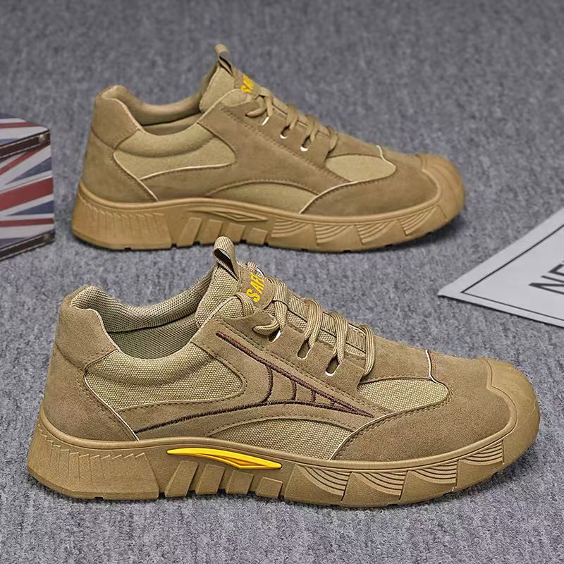 Men's Breathable Lace-Up Casual Shoes detail 9