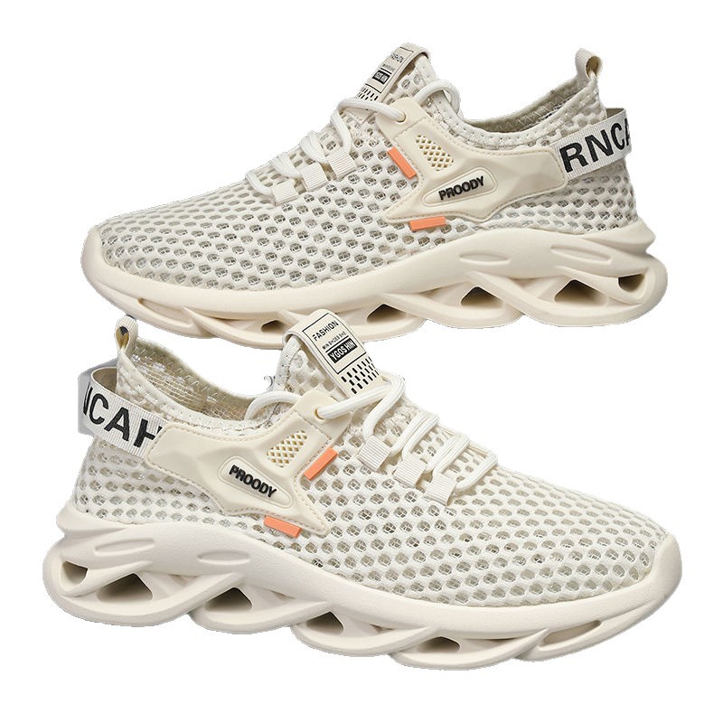Lichte en ademende hardloopschoenen van mesh voor heren 6