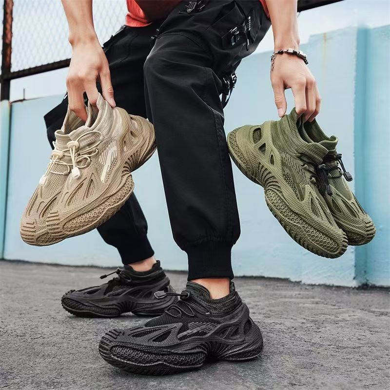 Leichte, atmungsaktive Mesh-Freizeitschuhe für Herren detail 5