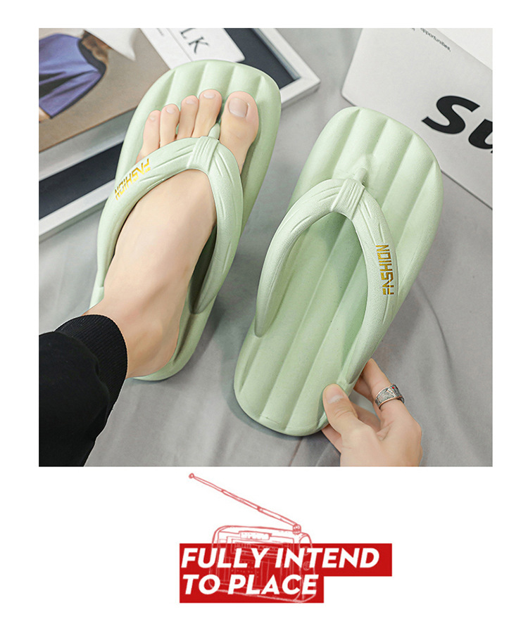 Unisex Lightweight Cushioned EVA Flip-Flops detail 4