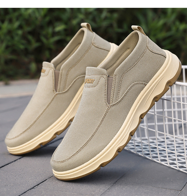 Scarpe casual slip-on traspiranti e leggere da uomo detail 5