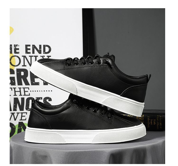 Herren Freizeitschuhe aus Leder zum Schnüren detail 7