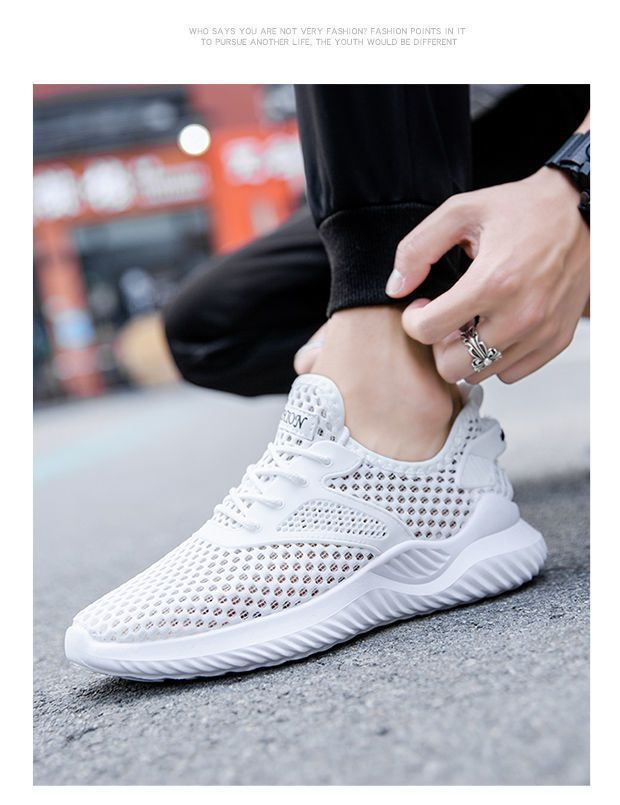 Men's Breathable Mesh Lightweight Running Shoes detail 3