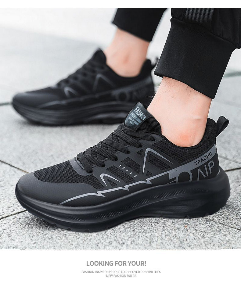 Atmungsaktive gedämpfte Laufschuhe für Herren detail 3