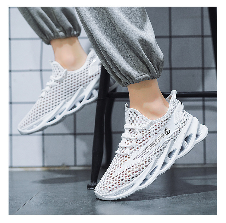 Atmungsaktive, leichte Herren-Laufschuhe aus Mesh detail 2