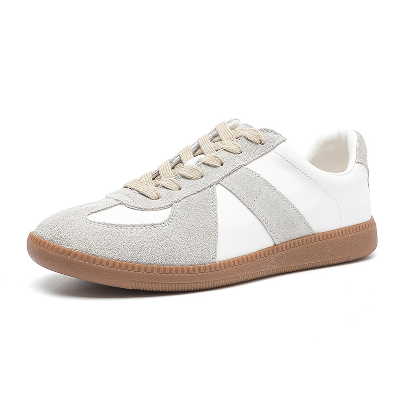 Unisex Vintage Leather Lace-Up Casual Shoes 6
