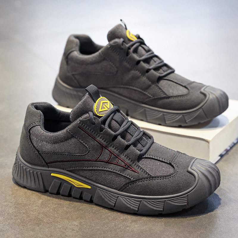 Atmungsaktive Freizeitschuhe für Herren mit Schnürung und Rutschhemmung