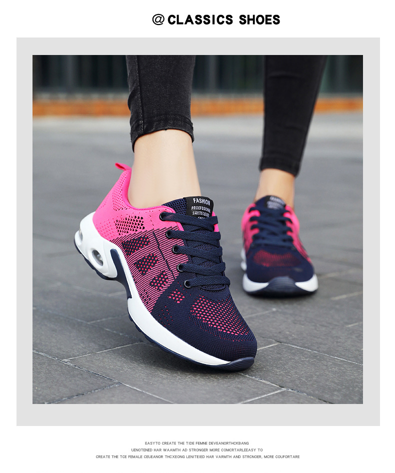 Women's Breathable Cushioned Running Shoes detail 12