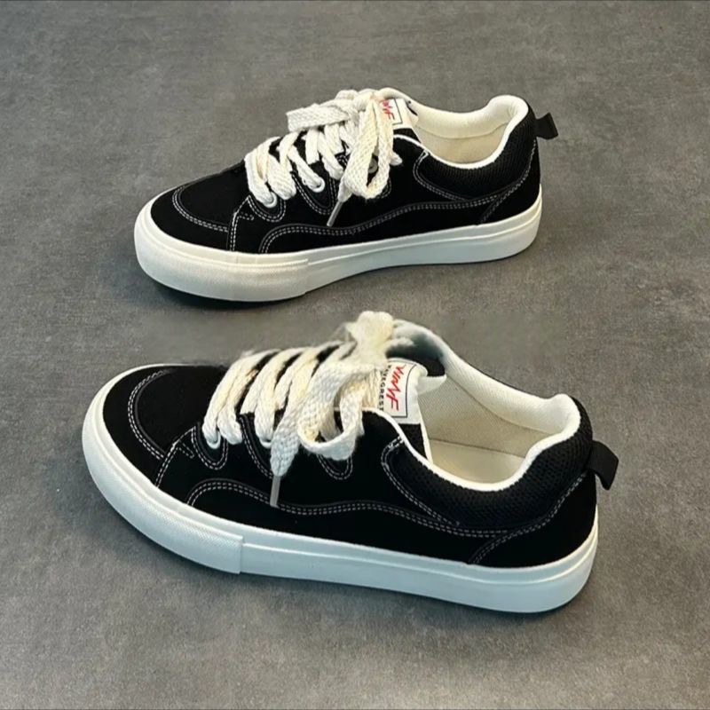 Gedämpfte Plateau-Freizeitschuhe für Herren mit Schnürung detail 5