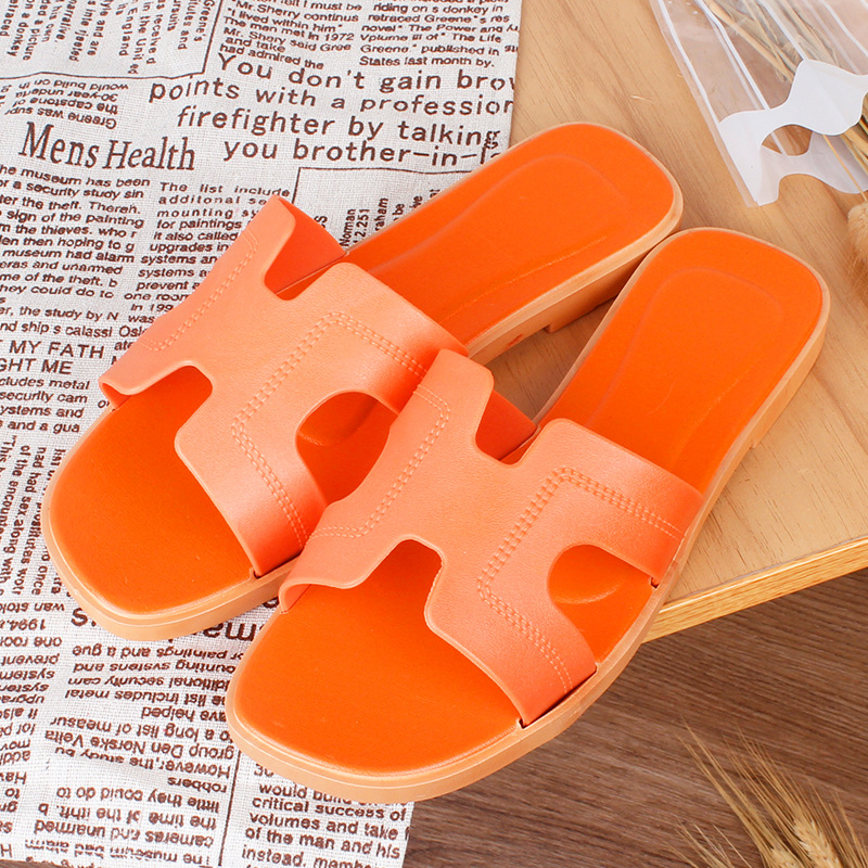 Solid Color Letter Orange