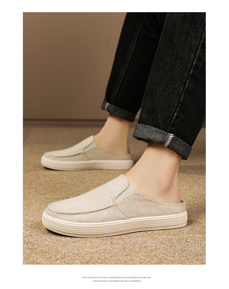 Chaussons sans gêne en mesh respirant pour homme detail 9