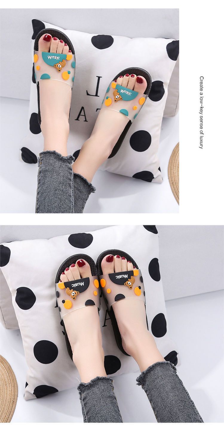 Pantofole aperte da donna leggere e impermeabili detail 6