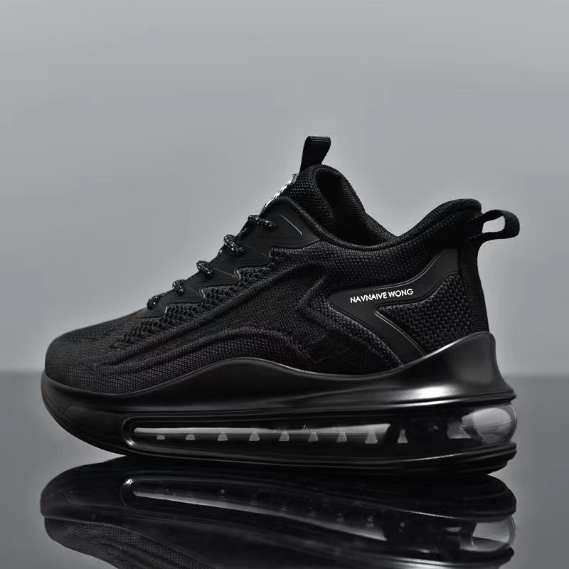 Atmungsaktive gedämpfte Herren-Laufschuhe aus Mesh 5