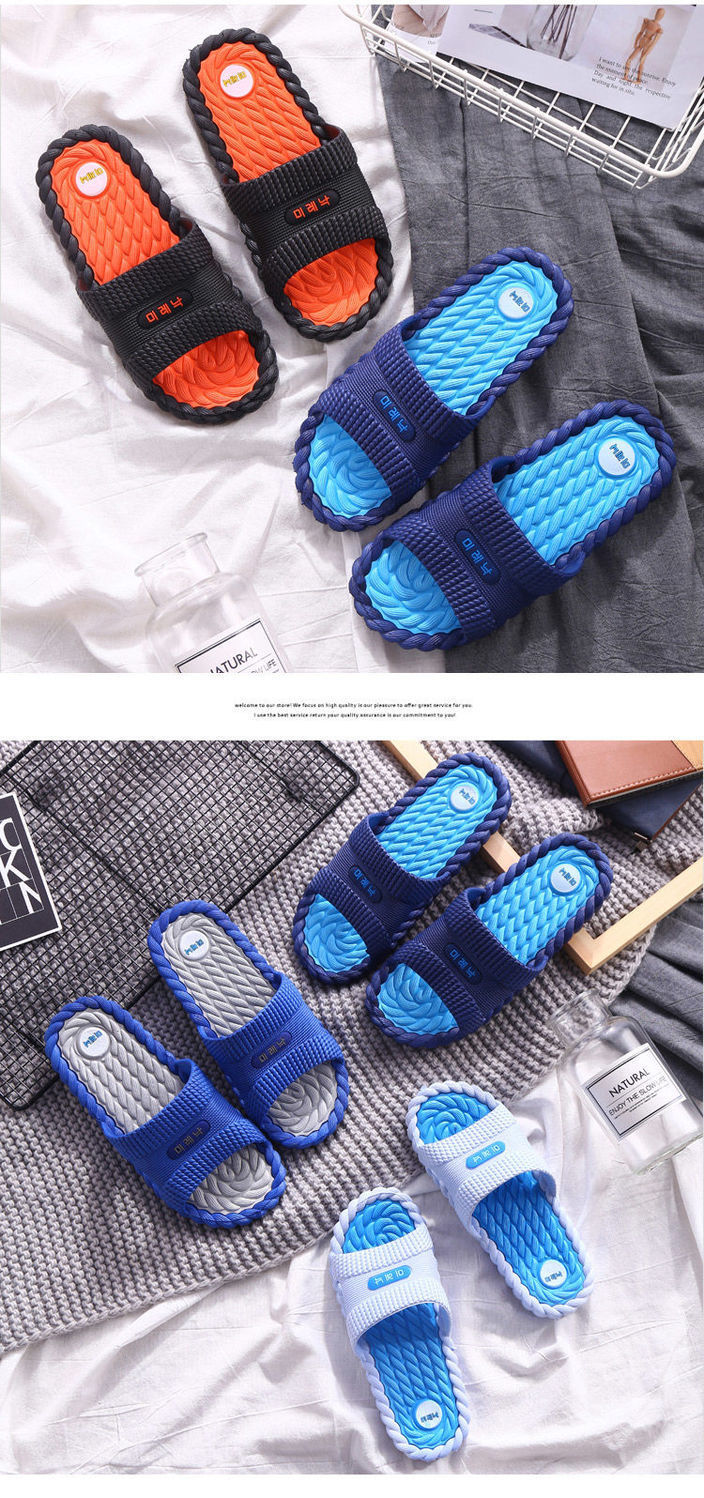 Chaussons Claquettes Mixtes Plats Antidérapants Séchage Rapide detail 1