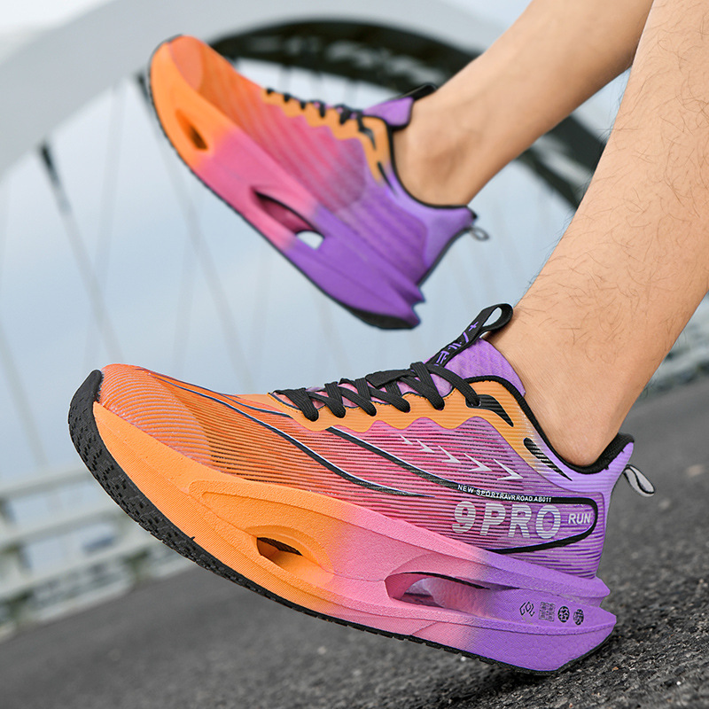 Men's Breathable Cushioned Running Shoes detail 2