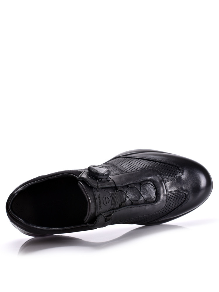 Atmungsaktive Leder-Freizeitschuhe mit Dämpfung für Herren detail 9
