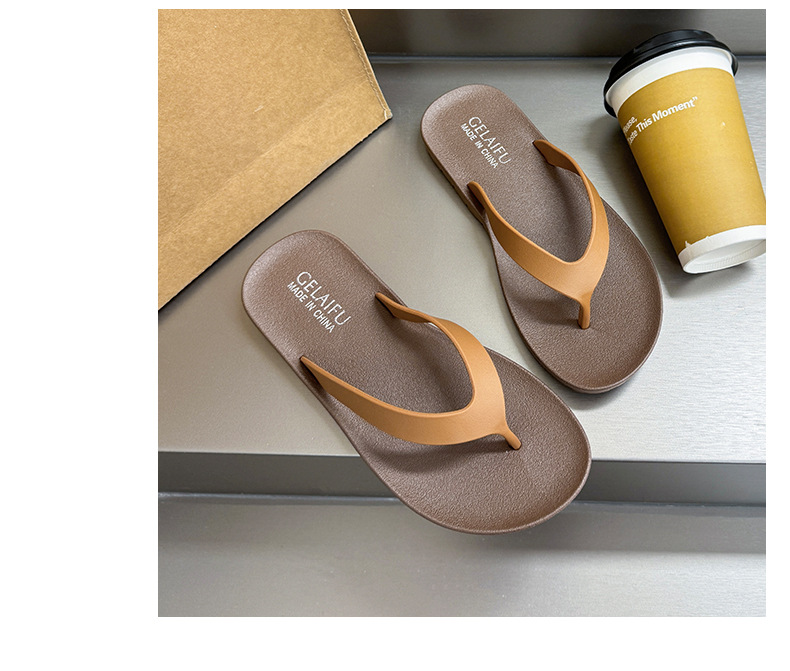 Unisex Lightweight Waterproof Slip-On Flip-Flops detail 3