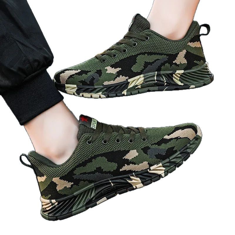 Sneakers unisex in tela traspirante con lacci 6