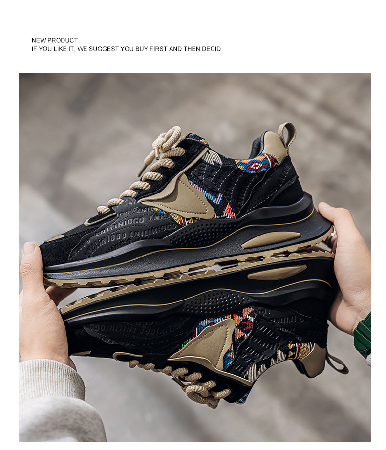 Zapatillas de deporte casuales para hombre estilo étnico detail 13