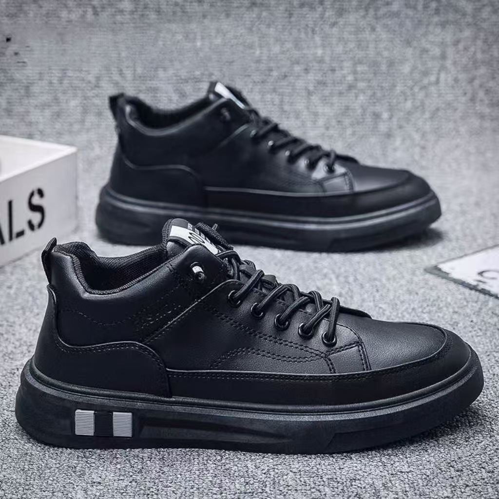 Rutschfeste Herren-Freizeitschuhe zum Schnüren, Mid-Top 4
