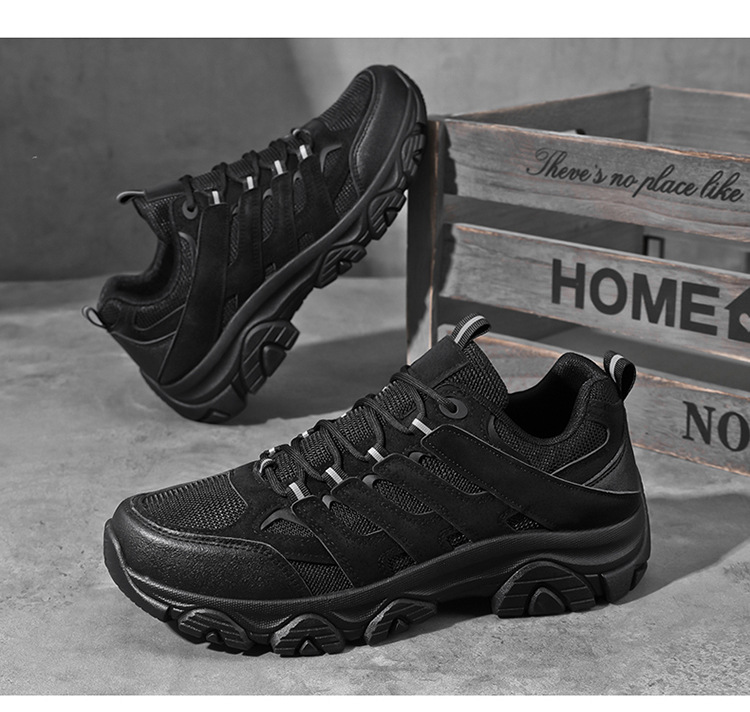 Atmungsaktive Herren-Sportschuhe zum Schnüren, rutschfest detail 7