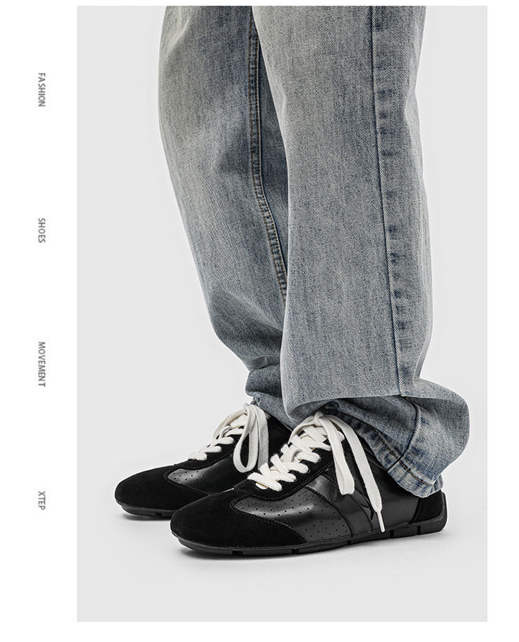 Atmungsaktive, leichte Freizeitschuhe für Herren mit Schnürung detail 9