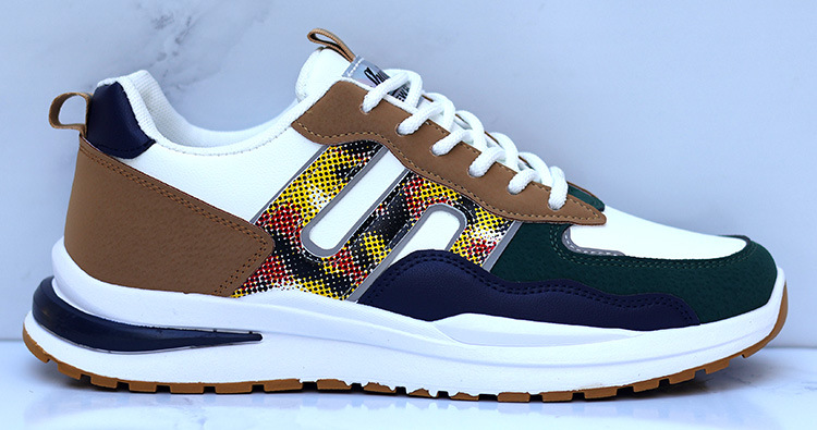 Chaussures casual à lacets et semelle amortissante pour homme detail 7