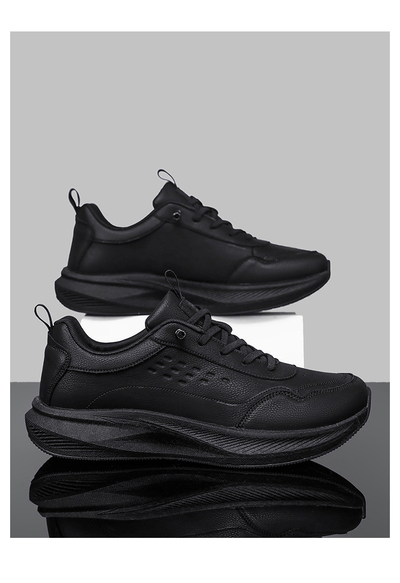 Chaussures casual à plateforme et lacets pour homme avec amorti detail 8