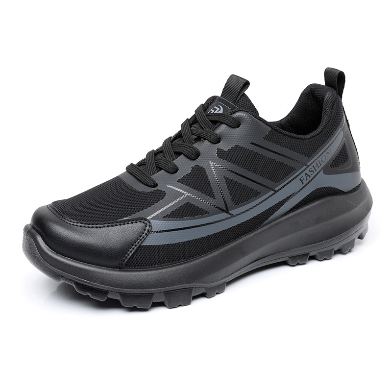 Baskets casual à lacets en mesh respirant pour homme 6