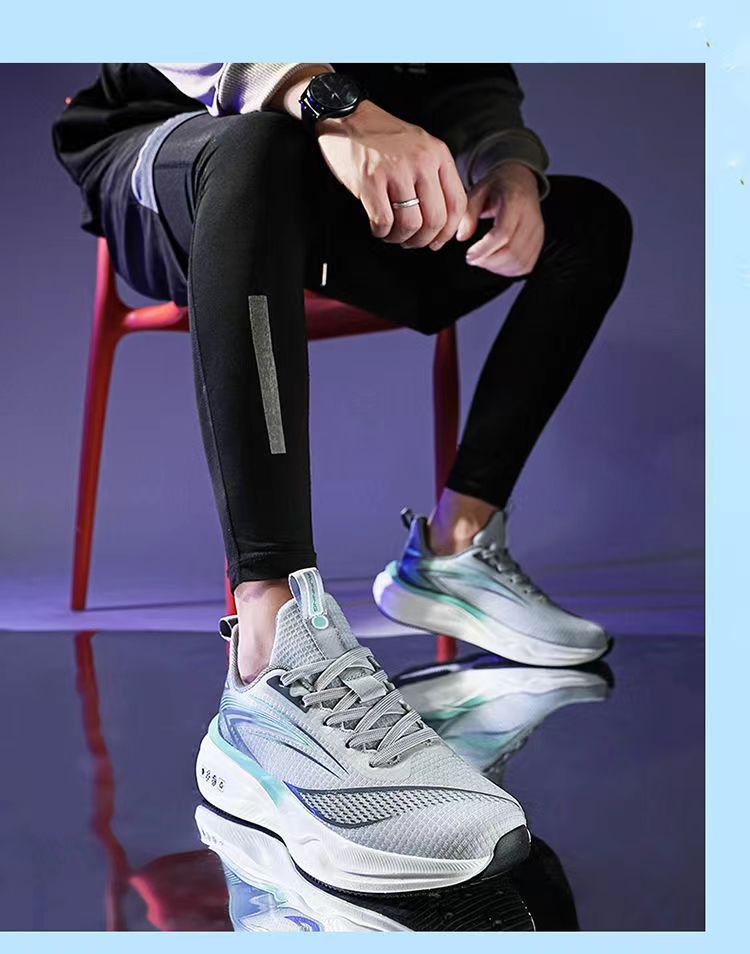 Chaussures de running respirantes en mesh pour homme detail 11