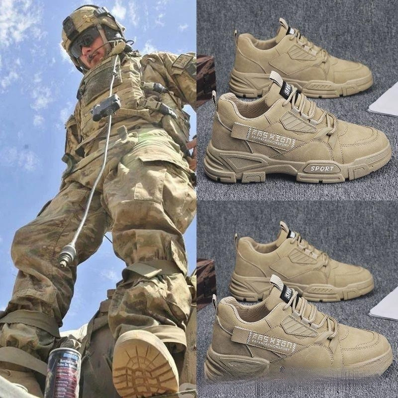 Baskets casual à lacets antidérapantes pour homme 4