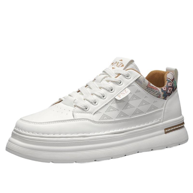 Leichte Plateau-Freizeitschuhe für Herren mit Schnürung 6