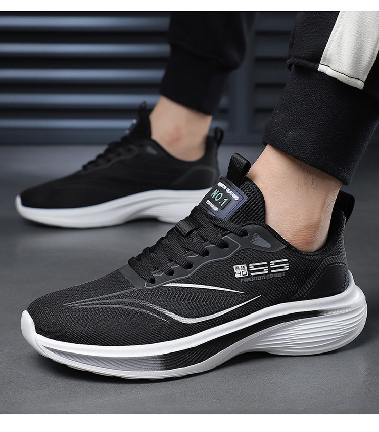 Atmungsaktive, dämpfende & leichte Herren-Laufschuhe detail 5